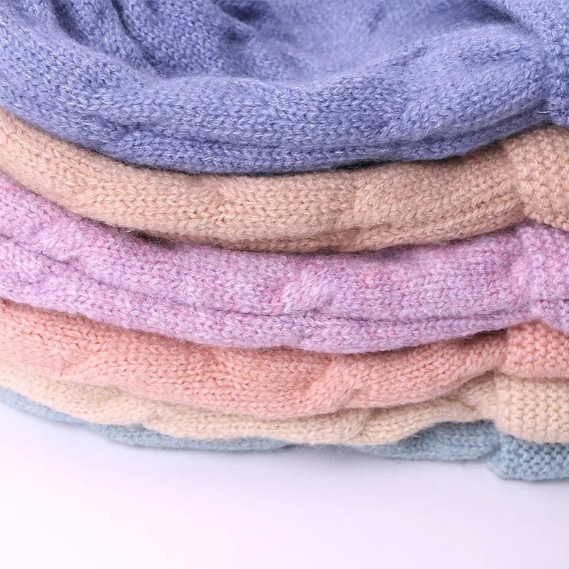 Women Hat Beanie Hats Girls Caps Winter Warm Knitted Female Wool Loose Soft Unisex Solid Color Skullcap Casual Candy colors Bone 
Women Hat Beanie Hats Girls Caps Winter Warm Knitted Female Wool Loose Soft Unisex Solid Color Skullcap Casual Candy colors Bone