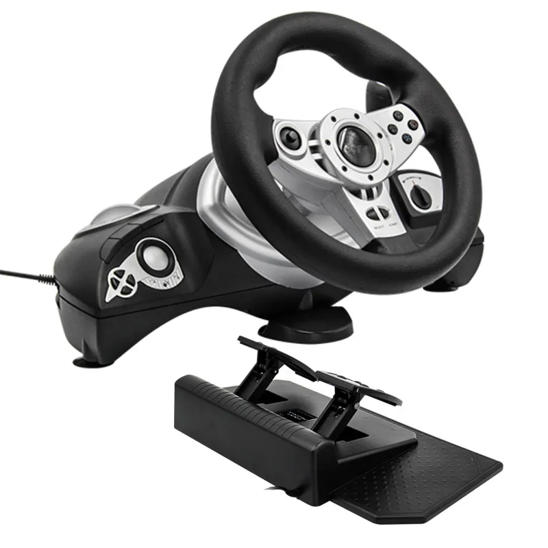 Рулевое колесо для компьютерной игры с вибрацией 270 градусов ps 3 4 usb выбор