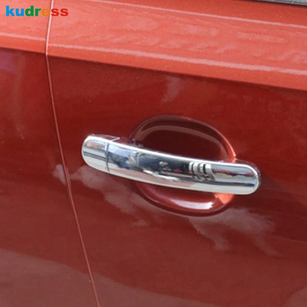 8 шт. хромированные наклейки на дверную ручку для Volkswagen POLO 20018 2009 2010 2011 2012 2013|chrome car