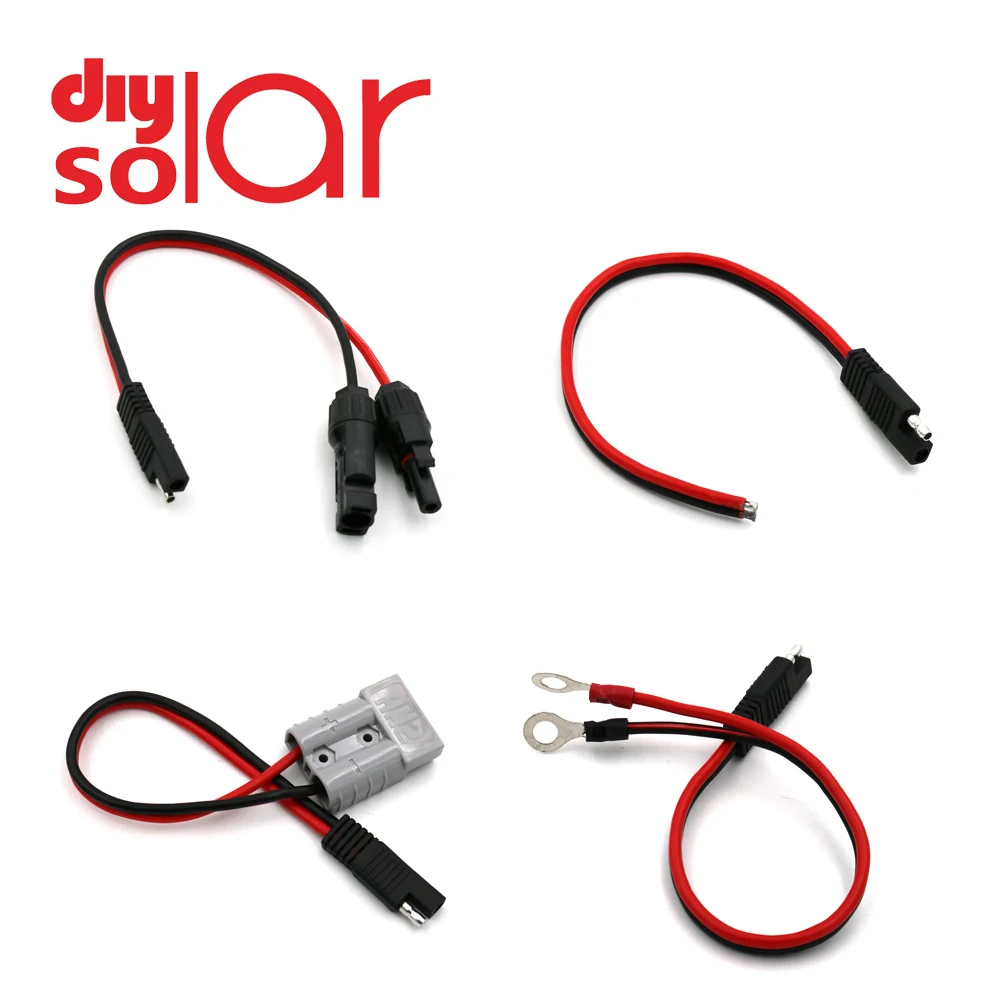 Кабель для солнечной панели SQE 12AWG M8 прочные аксессуары толстый двойной адаптер |
