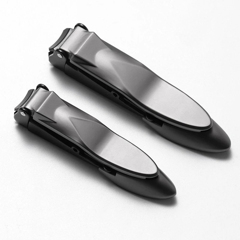 Splash Proof Nail Clipper with Built-in Nail Debris Catcher Stainless Steel Nail Clippers for Fingernail Toenail SK88 
Splash Proof Nail Clipper with Built-in Nail Debris Catcher Stainless Steel Nail Clippers for Fingernail Toenail SK88