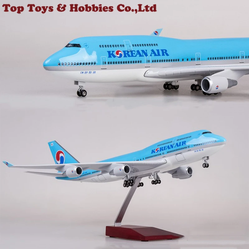 In Stock 1/150 Scale Aircraft Model KOREAN B747 AIR PLANE Model With LED Light Passanger Resin Airplane Toy
In Stock 1/150 Scale Aircraft Model KOREAN B747 AIR PLANE Model With LED Light Passanger Resin Airplane Toy
