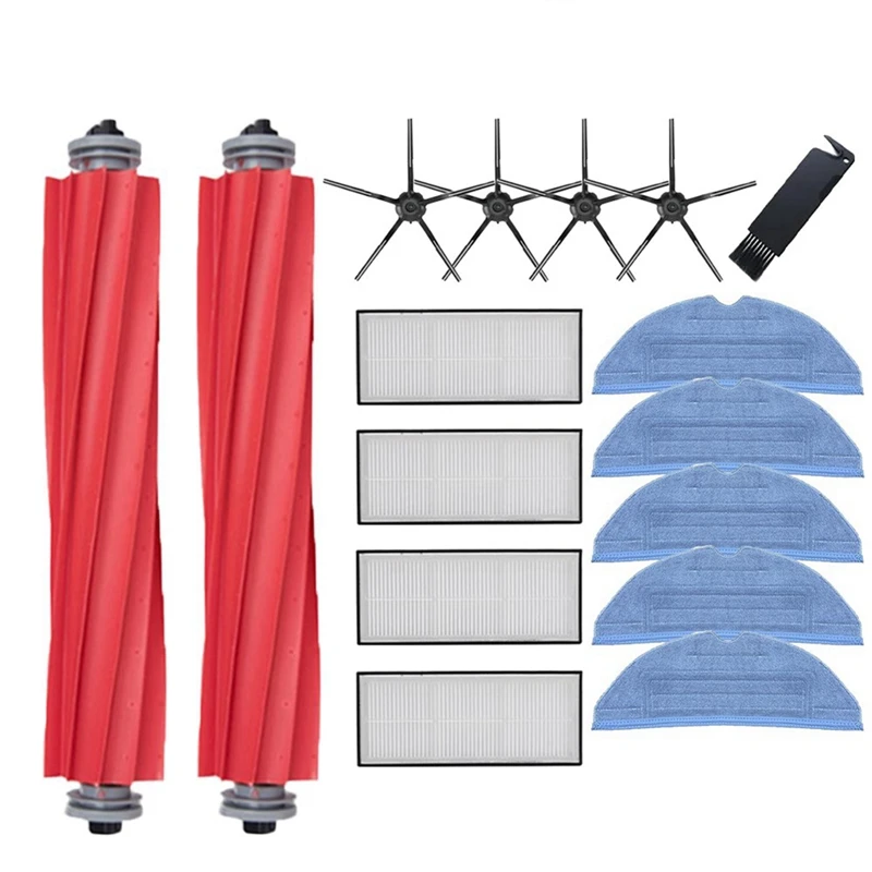 16PCS High Quality Hepa Filter for Xiaomi Roborock T7S T7 Plus T7S Plus S7 Mopping Cloth Spare Parts
16PCS High Quality Hepa Filter for Xiaomi Roborock T7S T7 Plus T7S Plus S7 Mopping Cloth Spare Parts