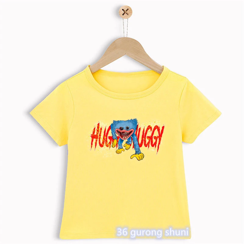 Poppy Playtime Cartoont-Shirt Yellow Kids T-Shirts Boys Horror Game Tops Tee Children Summer Girls Harajuku Short Sleeve Clothes
Poppy Playtime Cartoont-Shirt Yellow Kids T-Shirts Boys Horror Game Tops Tee Children Summer Girls Harajuku Short Sleeve Clothes