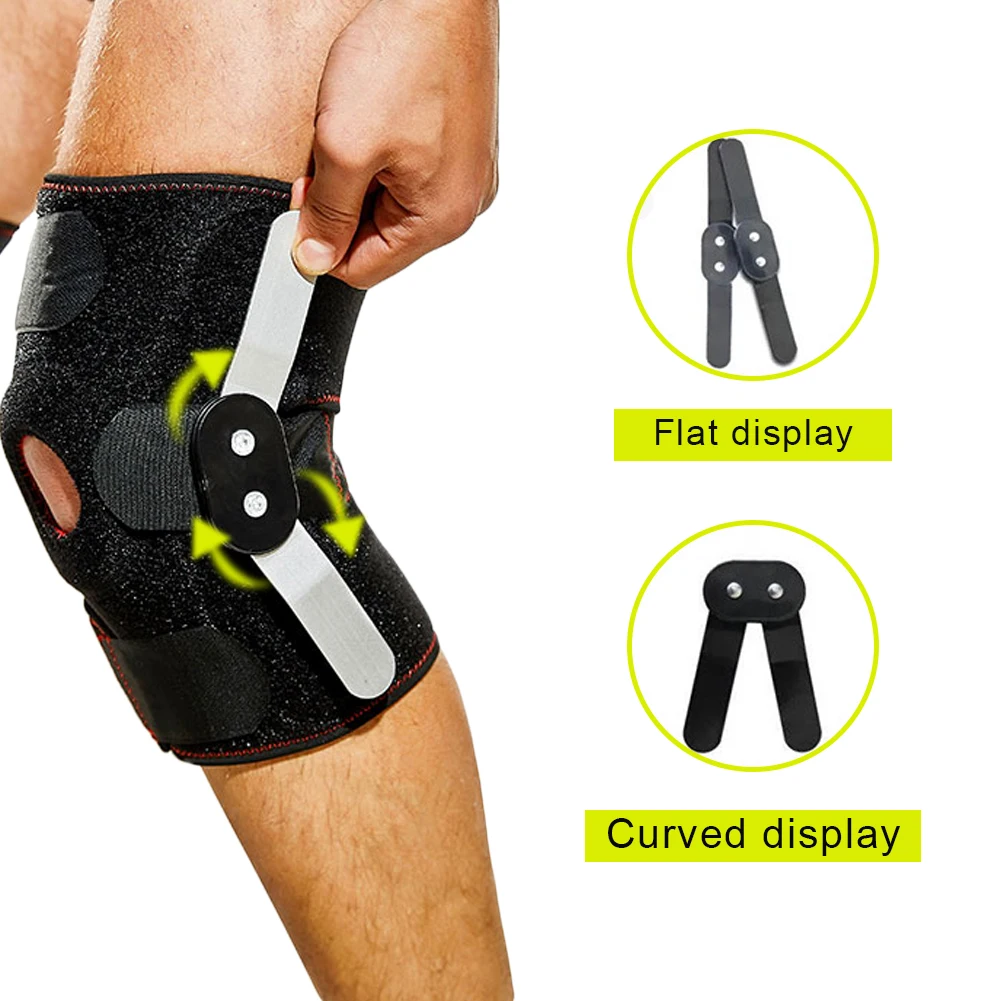 1PC Sports Kneepad Double Hinged Knee Brace Open Patella Support Stabilizer Medical Sports Wraps Basketball Volleyball Protector
1PC Sports Kneepad Double Hinged Knee Brace Open Patella Support Stabilizer Medical Sports Wraps Basketball Volleyball Protector