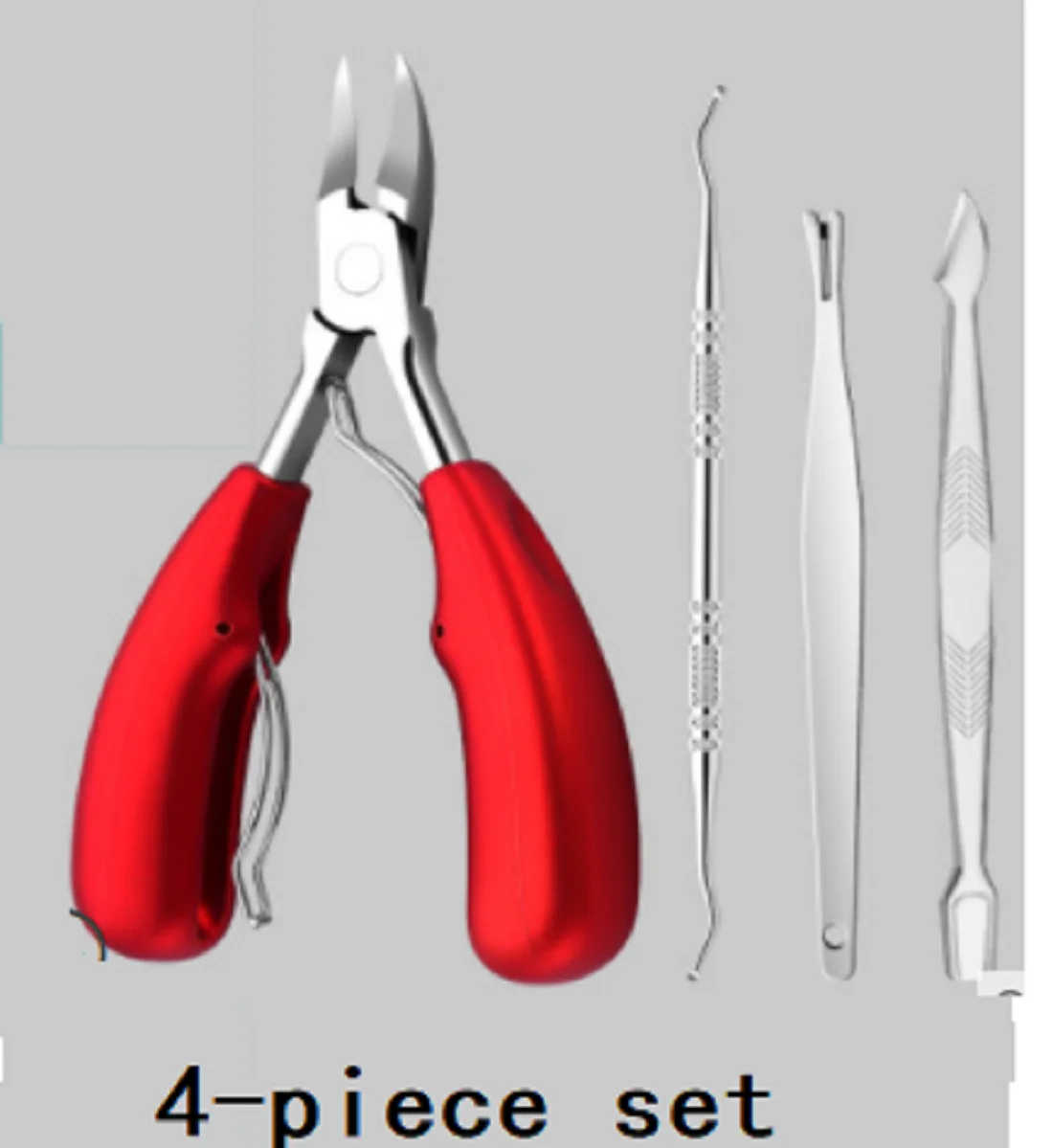 Nail scissors for onychomyelitis, nail scissors set, olecranon nail forceps, dead skin tip, pedicure knife, toe clip groove.
Nail scissors for onychomyelitis, nail scissors set, olecranon nail forceps, dead skin tip, pedicure knife, toe clip groove.
