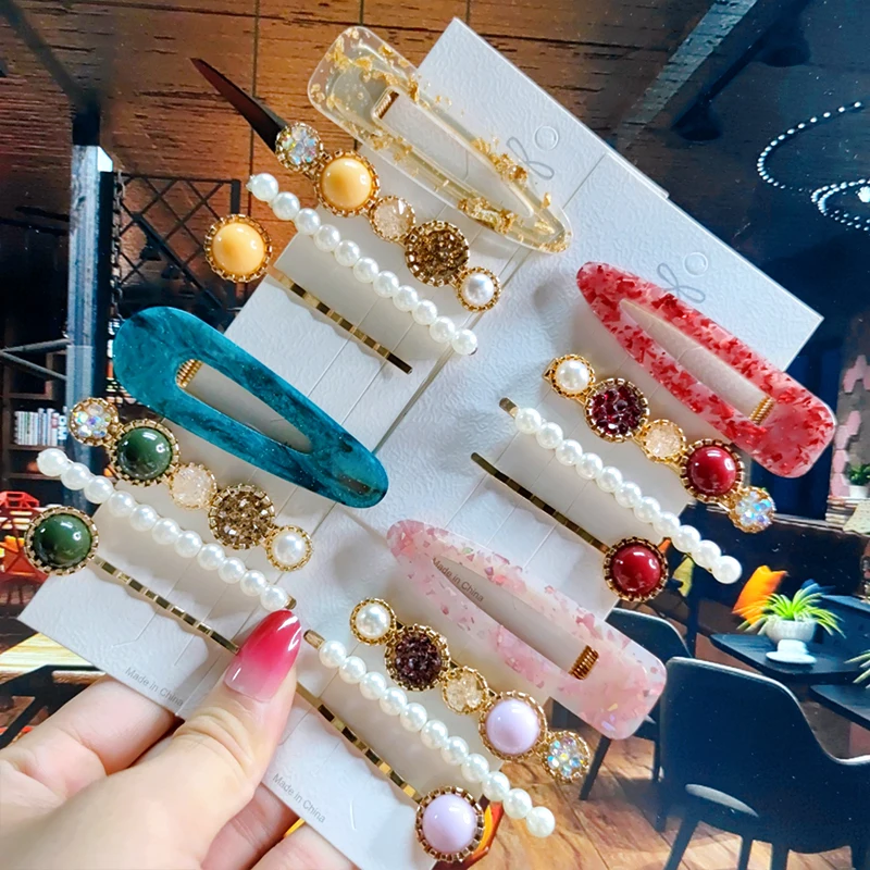 2/4pcs Hair Clip Set Acrylic Sequin Hairpins Women Fashion Hair Accessories Jewelry Korean Barrettes Hairgrip For Girls Headwear
2/4pcs Hair Clip Set Acrylic Sequin Hairpins Women Fashion Hair Accessories Jewelry Korean Barrettes Hairgrip For Girls Headwear