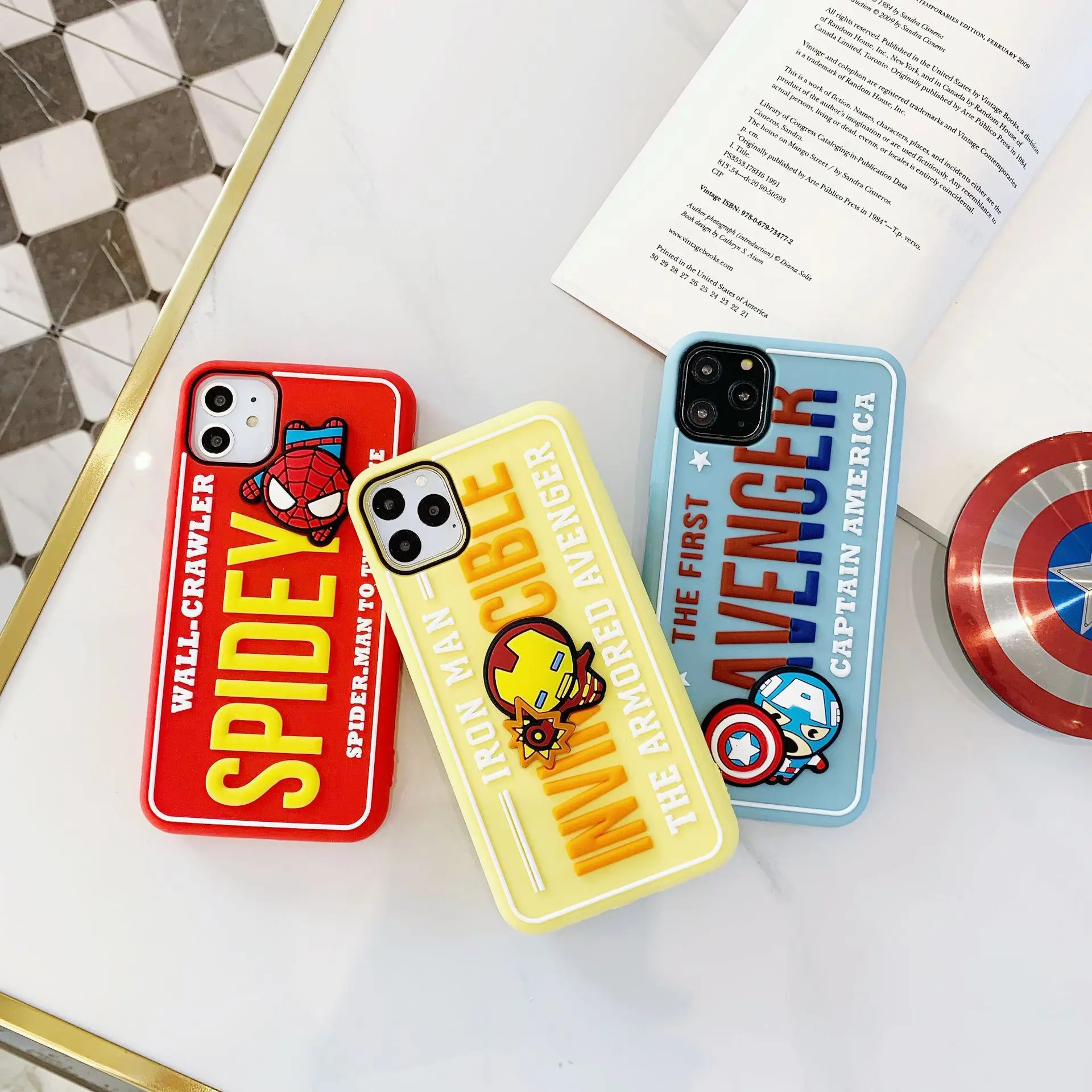 Suitable for Apple 12pro Max 8p Compound Spider XR Iron Man mini Captain iPhoneX Silicone 11pro Phone Case Iphone Iphone 11pro
Suitable for Apple 12pro Max 8p Compound Spider XR Iron Man mini Captain iPhoneX Silicone 11pro Phone Case Iphone Iphone 11pro