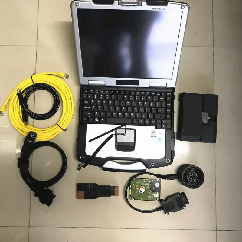 

Auto Diagnosis Tools RC Icom A2 for BMW with V12.2021 Software 1TB HDD installed on Used Laptop CF-30