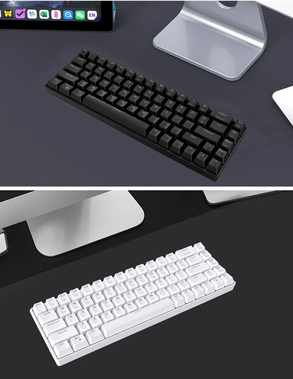 Metoo tablet Wireless Gaming Mechanical Keyboard For iPad Teclado Bluetooth-compatible iOS Android Windows | Компьютеры и офис
