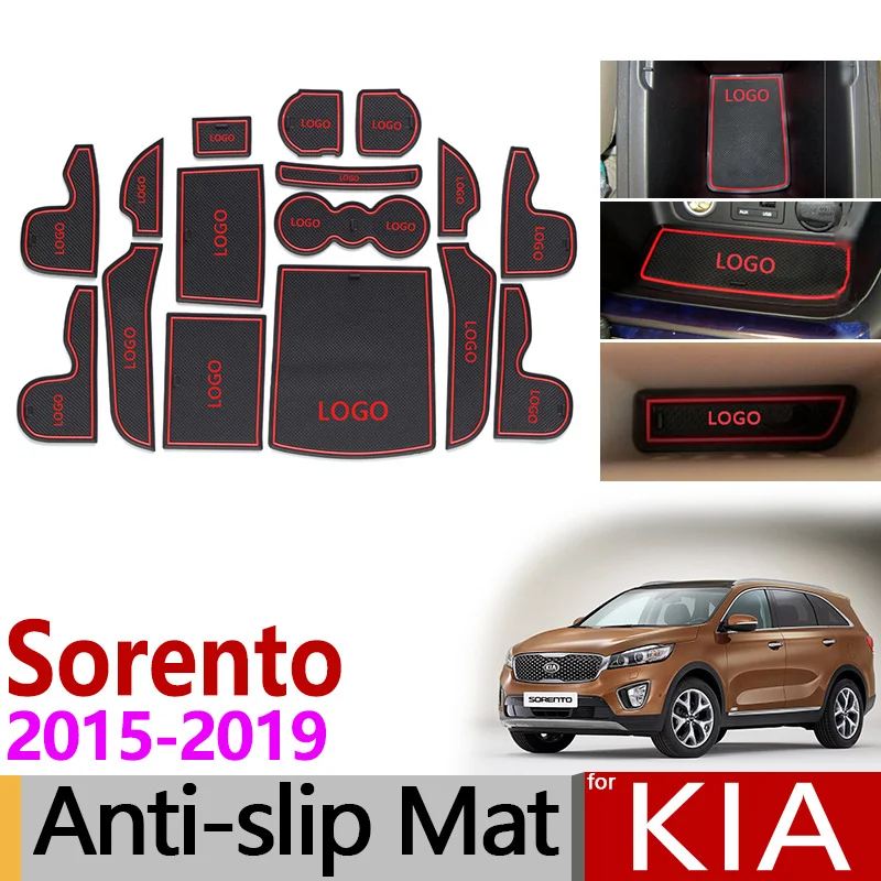 Автомобильный гаджет коврик для Kia Sorento 2015 2016 2017 2018 2019 Prime UM MK3 аксессуары гелевая