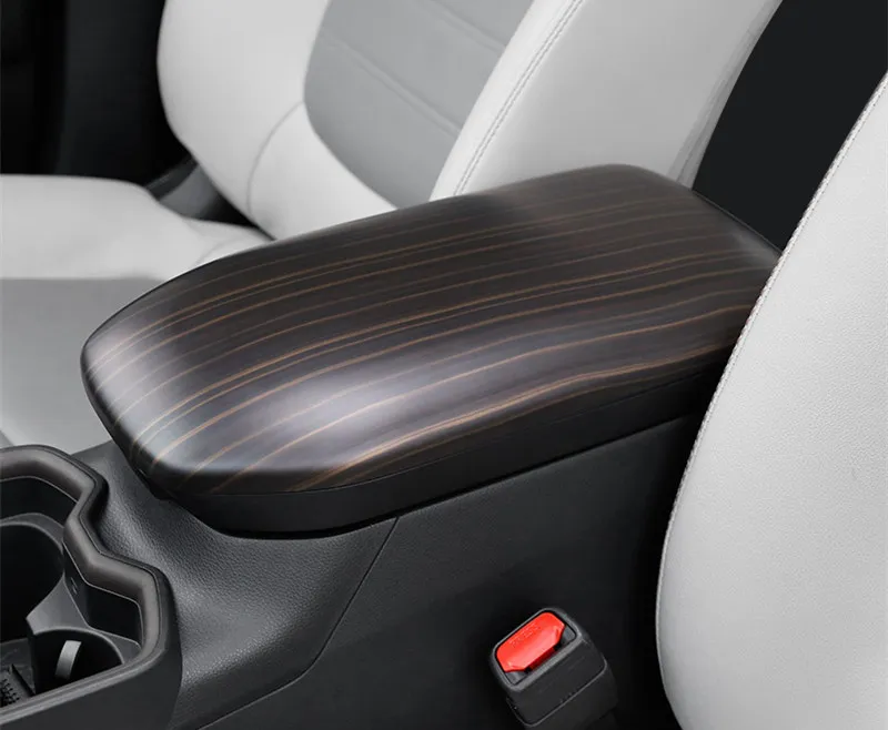 

Car armrest Console cover cushion Support box armrest top matte Liner car style For Toyota RAV4 RAV 4 2019 2020