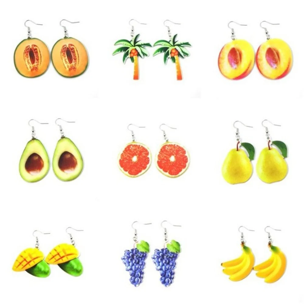 New Fruit Cute Earrings 2021 Trend Jewelry Simple Personality Earrings For Women Korean Style Fashion Long Earring Wholesale
New Fruit Cute Earrings 2021 Trend Jewelry Simple Personality Earrings For Women Korean Style Fashion Long Earring Wholesale