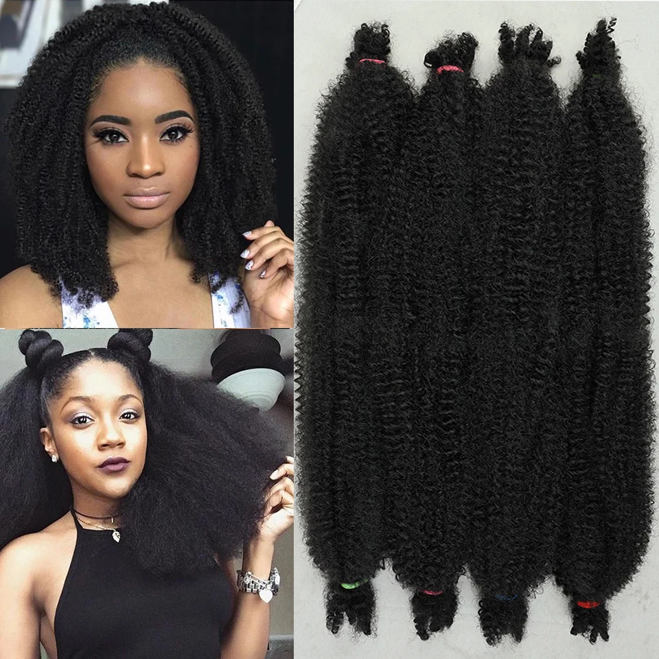 Afro Kinky Curly Bulk Hair Braiding Crochet Hair Extensions Marely Hair For Black Woman Braids Afro Twist Hair
Afro Kinky Curly Bulk Hair Braiding Crochet Hair Extensions Marely Hair For Black Woman Braids Afro Twist Hair