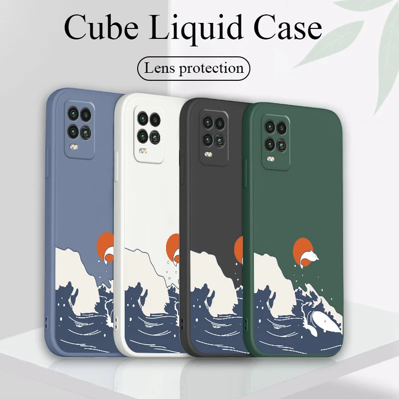 Waves Case For Xiaomi Mi 11 lite Ultra 11i 10T 9T Pro Lite Phone Cover For Xiaomi Mi 10 10S 9 8 lite Pro Poco F2 X2 F3 Pro Case 
Waves Case For Xiaomi Mi 11 lite Ultra 11i 10T 9T Pro Lite Phone Cover For Xiaomi Mi 10 10S 9 8 lite Pro Poco F2 X2 F3 Pro Case