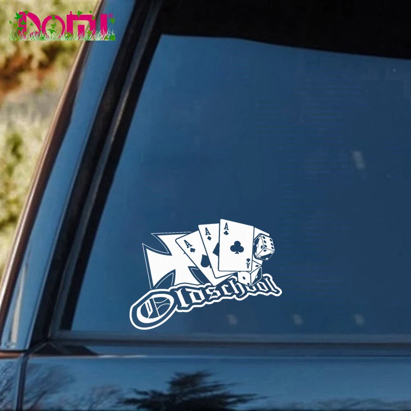 DOMI Car Sticker Old School - Humor Logo Map Poker Car Styling Decal Bumper KK Vinyl PVC JDM Van Bike Offroad RV A4 Q3
DOMI Car Sticker Old School - Humor Logo Map Poker Car Styling Decal Bumper KK Vinyl PVC JDM Van Bike Offroad RV A4 Q3