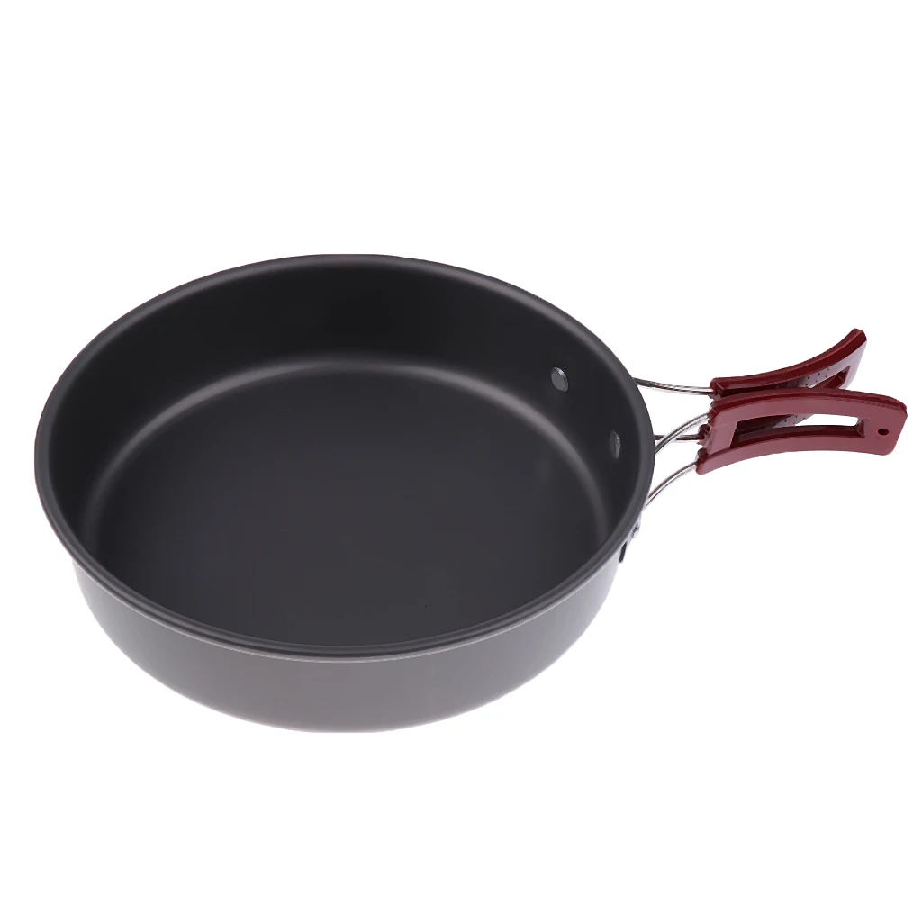 Camping Cookware Pots & Pans, Outdoor Lightweight Hiking Pots - Portable & Nonstick
Camping Cookware Pots & Pans, Outdoor Lightweight Hiking Pots - Portable & Nonstick