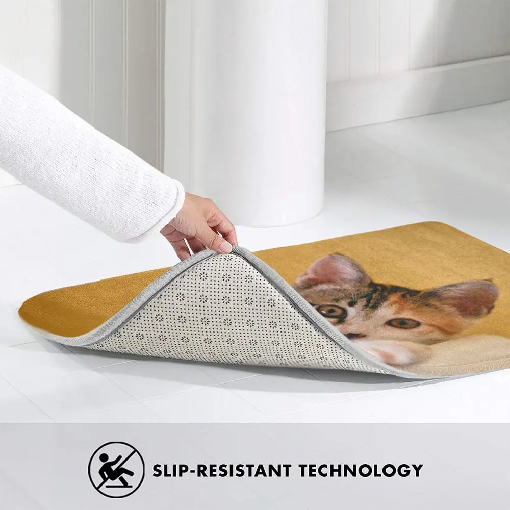 Soft Animal Cute Cat Carpet Slip-resistant Bathing Rug Floor Door Mat Cushion Mat Rug Balcony Doorway Hallway Mat Absorbent
Soft Animal Cute Cat Carpet Slip-resistant Bathing Rug Floor Door Mat Cushion Mat Rug Balcony Doorway Hallway Mat Absorbent