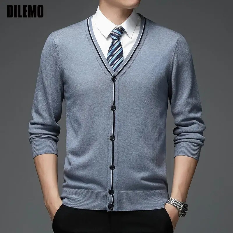 Top Quality 6%Wool New Autum Winter Brand Fashion Knit Cardigan Mens Sweater Jacket Casual Plain Trendy Slim Coats Men Clothes
Top Quality 6%Wool New Autum Winter Brand Fashion Knit Cardigan Mens Sweater Jacket Casual Plain Trendy Slim Coats Men Clothes