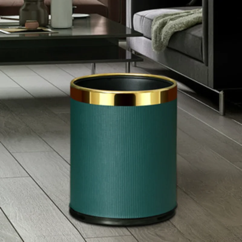 Bathroom Garbage Trash Can Luxury Metal Office Bedroom Trash Can Green Recycle Bin Desktop Cocina Cleaning Accessories AG50LJ
Bathroom Garbage Trash Can Luxury Metal Office Bedroom Trash Can Green Recycle Bin Desktop Cocina Cleaning Accessories AG50LJ