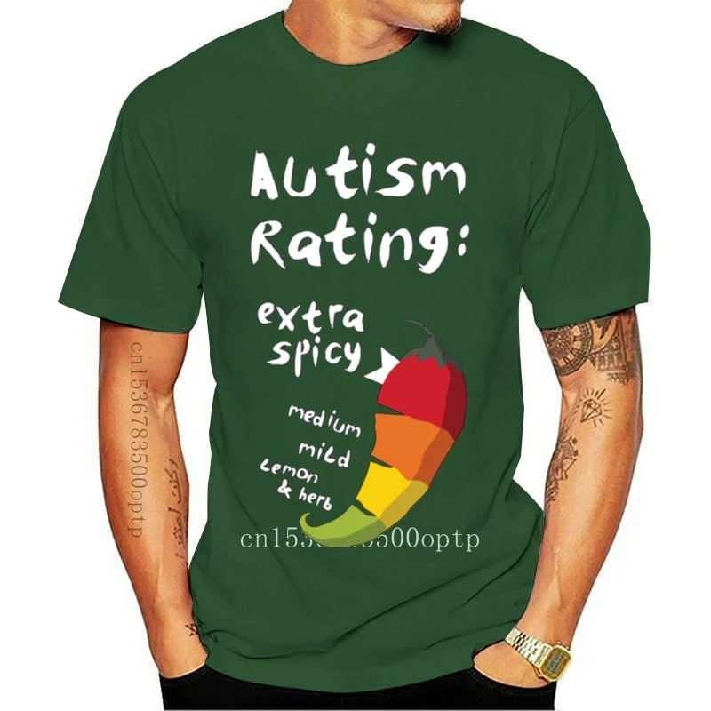 New Men's Autism Rating Shirt t shirt Designing 100% cotton Crew Neck cool Gift Authentic Spring Autumn Leisure shirt
New Men's Autism Rating Shirt t shirt Designing 100% cotton Crew Neck cool Gift Authentic Spring Autumn Leisure shirt