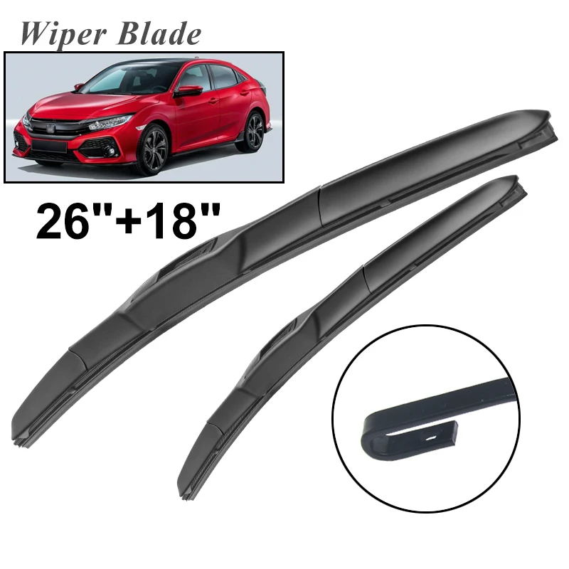 Щетки стеклоочистителя okoавтомобильные для Honda Civic 2016-2018, 26 + 18 дюймов
Щетки стеклоочистителя okoавтомобильные для Honda Civic 2016-2018, 26 + 18 дюймов