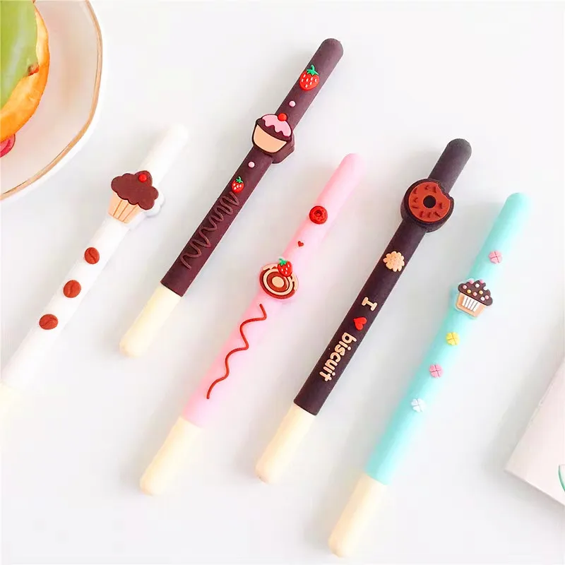 Creative Silicone Gel Gel Pen Cartoon Chocolate Bar Gel Pen Cake Biscuit Sign Pen Student Sign Pen
Creative Silicone Gel Gel Pen Cartoon Chocolate Bar Gel Pen Cake Biscuit Sign Pen Student Sign Pen
