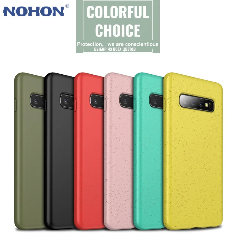 NOHON Phone Case For Samsung Galaxy S10 Plus S10 Lite Note 10 Note10+ Recyclable Material Shockproof Soft TPU Mobile Phone Cover
NOHON Phone Case For Samsung Galaxy S10 Plus S10 Lite Note 10 Note10+ Recyclable Material Shockproof Soft TPU Mobile Phone Cover