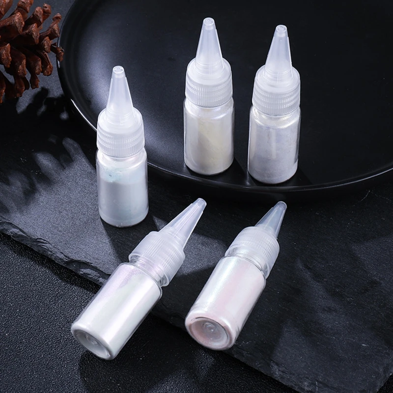 5 Colors Pearlescent Natural Mica Mineral Powder Epoxy Resin Dye Pearl Pigment B36D
5 Colors Pearlescent Natural Mica Mineral Powder Epoxy Resin Dye Pearl Pigment B36D
