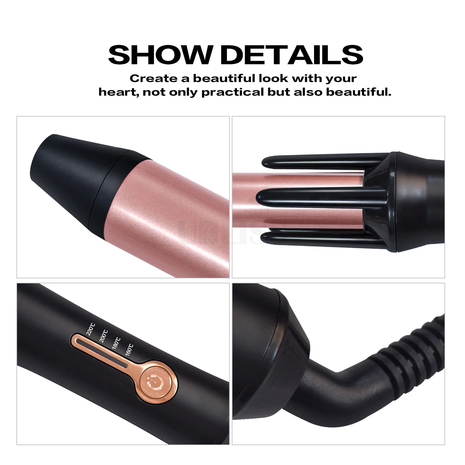 Curling Iron Crimp Automatic Hair Curlers Rollers Machine Electric Curling Hair Waver Wand Corrugation For Hair Curler Iron 
Curling Iron Crimp Automatic Hair Curlers Rollers Machine Electric Curling Hair Waver Wand Corrugation For Hair Curler Iron