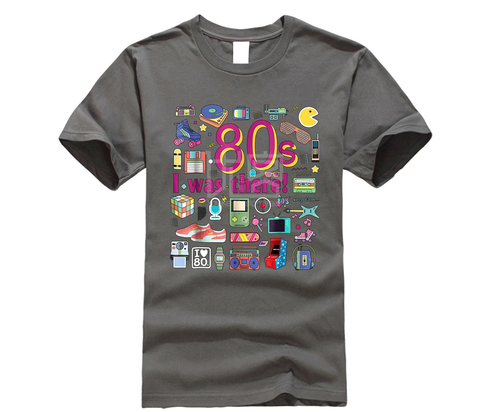 Брендовая мужская рубашка 80 s я был футболка Лучшие забавные S для мужчин и женщин