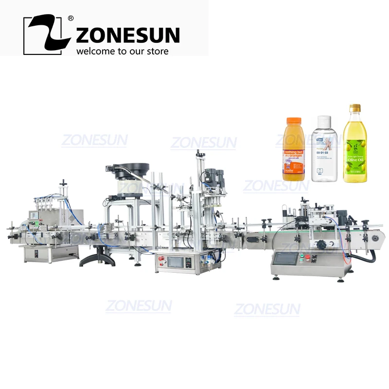 ZONESUN ZS-FAL180C10 Peristaltic Pump Liquid Filling Capping And Labeling Machine Line With Vibratory Bowl
ZONESUN ZS-FAL180C10 Peristaltic Pump Liquid Filling Capping And Labeling Machine Line With Vibratory Bowl