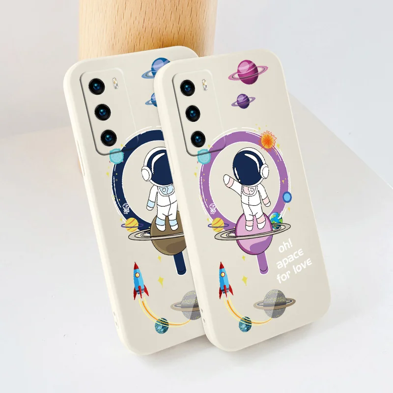 Wonder Astronaut Phone Case For Huawei P40 P30 P20 Pro Lite Mate 40 30 20 Pro Lite P Smart 2021 Y7A Liquid Silicone Cover
Wonder Astronaut Phone Case For Huawei P40 P30 P20 Pro Lite Mate 40 30 20 Pro Lite P Smart 2021 Y7A Liquid Silicone Cover