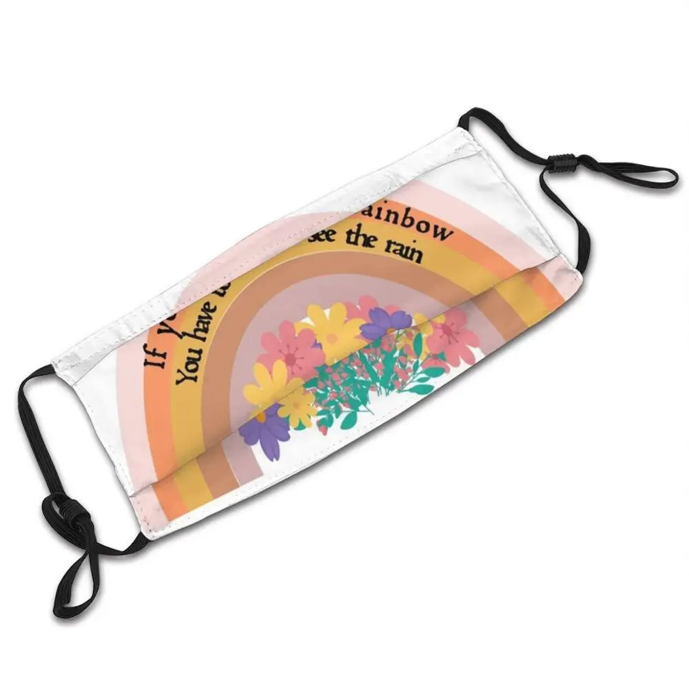 The Rain Floral Rainbow Motivational Self Confidence Rainbow Pretty Cute Quote Print Face Mouth Mask Fashion Anti Dust
The Rain Floral Rainbow Motivational Self Confidence Rainbow Pretty Cute Quote Print Face Mouth Mask Fashion Anti Dust