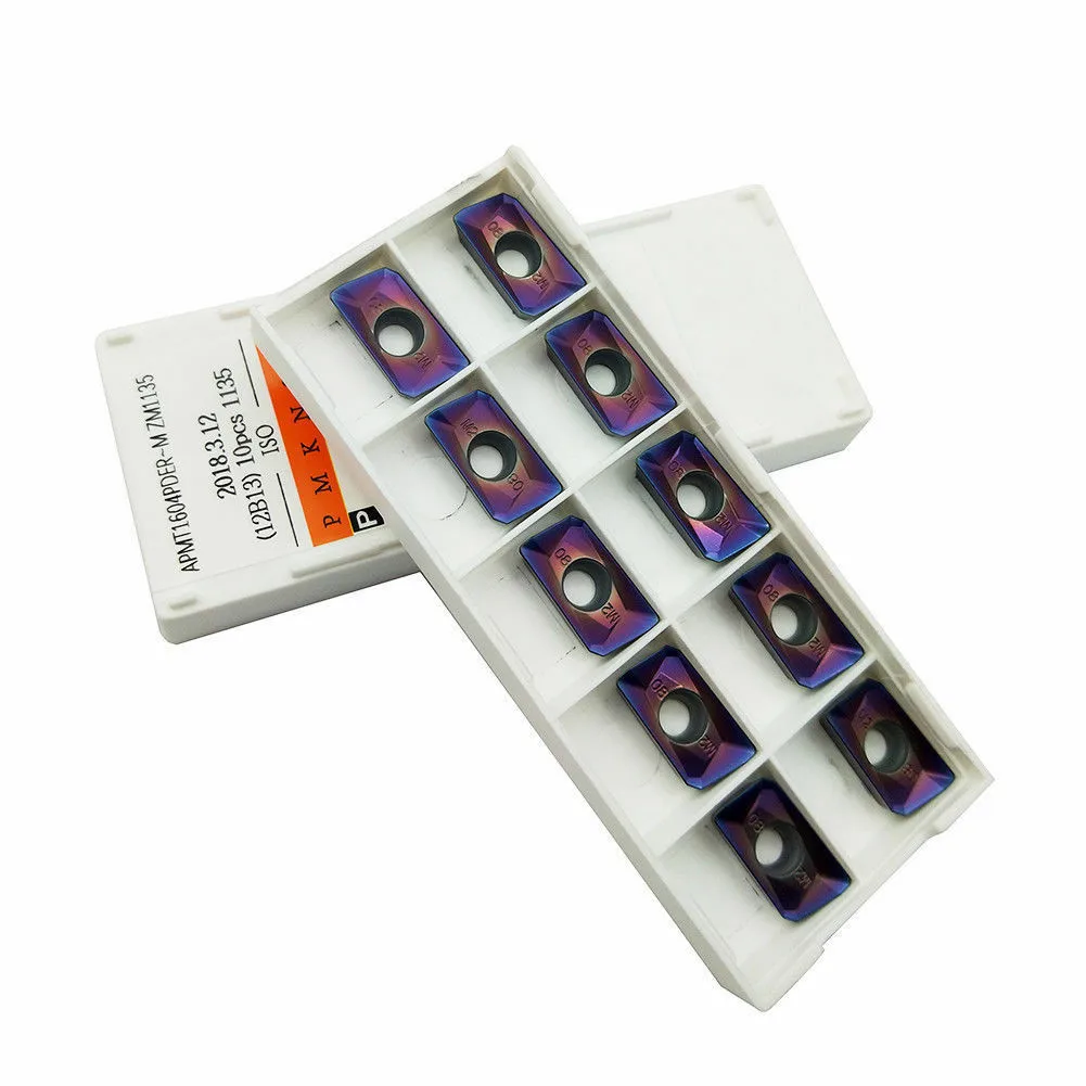 10pc APMT1604PDER 1135 Turning Tool HRC65 Carbide Milling Cutter Turning Insert For APKT 400R Woodworking Machinery Accessories
10pc APMT1604PDER 1135 Turning Tool HRC65 Carbide Milling Cutter Turning Insert For APKT 400R Woodworking Machinery Accessories