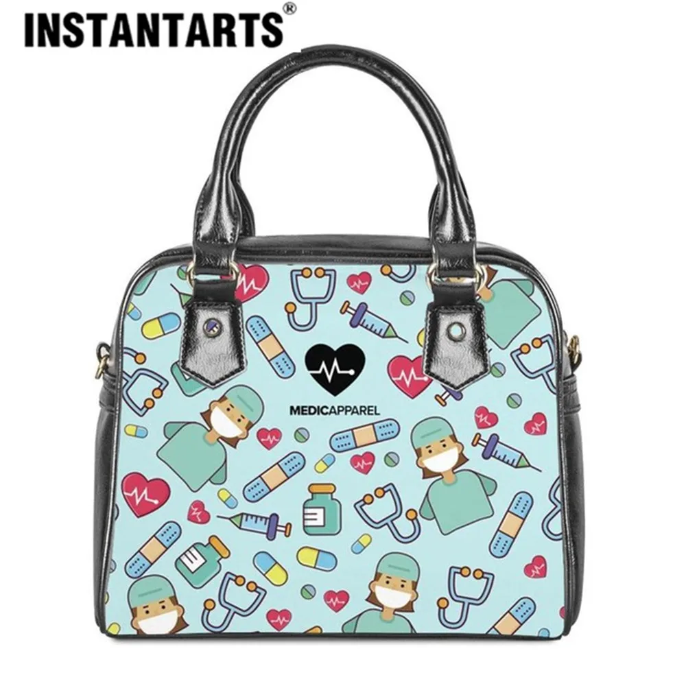 Женская сумка на плечо INSTANTARTS, саквояж для медсестер премиум-класса с принтом, роскошный дорожный пляжный чемоданчик для девушек
Женская сумка на плечо INSTANTARTS, саквояж для медсестер премиум-класса с принтом, роскошный дорожный пляжный чемоданчик для девушек