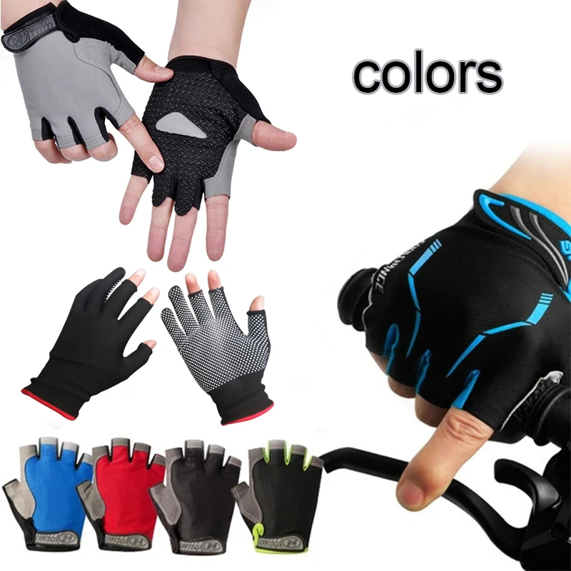 Cycling Anti-slip Anti-sweat Men Women Half Finger Gloves Breathable Anti-shock Sports Gloves Bike Bicycle Glove 
Cycling Anti-slip Anti-sweat Men Women Half Finger Gloves Breathable Anti-shock Sports Gloves Bike Bicycle Glove