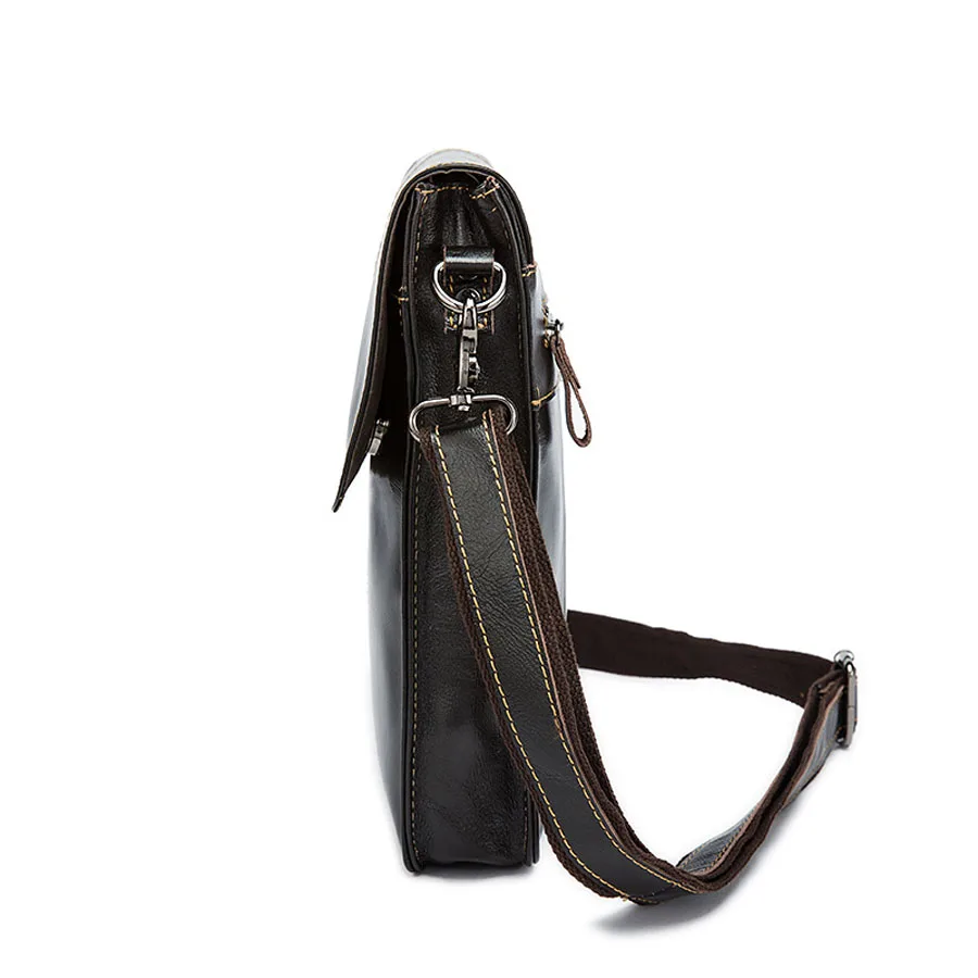 Genuine Leather Men Crossbody Shoulder Bags Men's Cowhide Messenger Bag Casual Business Ipad Pack
Genuine Leather Men Crossbody Shoulder Bags Men's Cowhide Messenger Bag Casual Business Ipad Pack