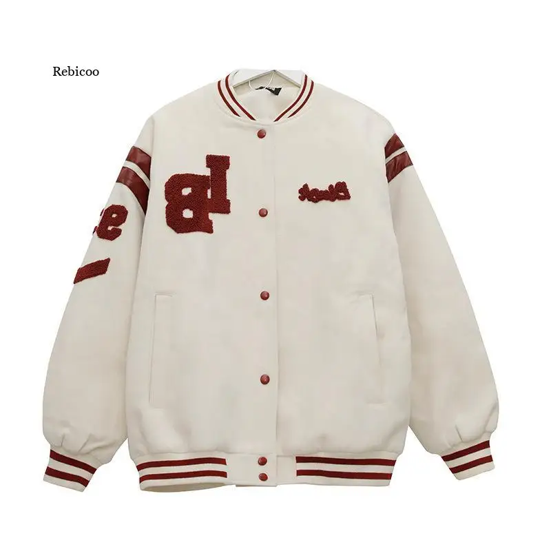 2021 Autumn and Winter New Jacket Women Korean Version of Loose Plus Velvet Thickened Sweater Student Baseball Uniform Trend
2021 Autumn and Winter New Jacket Women Korean Version of Loose Plus Velvet Thickened Sweater Student Baseball Uniform Trend