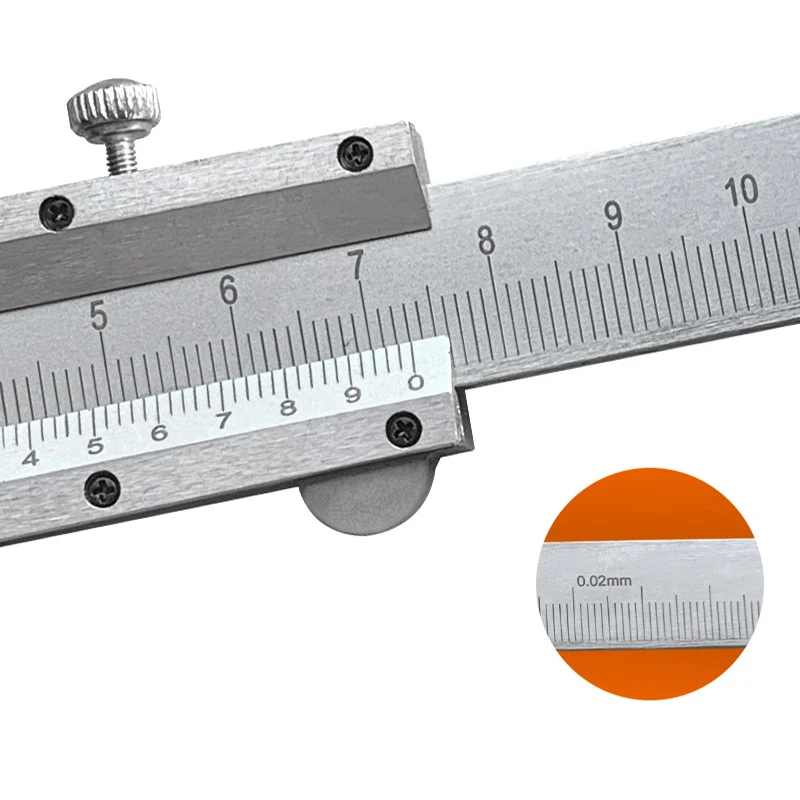 0-150mm 6" 0.02mm/0.05mm High Carbon Steel Vernier Caliper Thick Body Laser Scale Forging Measuring Tool Building Hand Tools
0-150mm 6" 0.02mm/0.05mm High Carbon Steel Vernier Caliper Thick Body Laser Scale Forging Measuring Tool Building Hand Tools