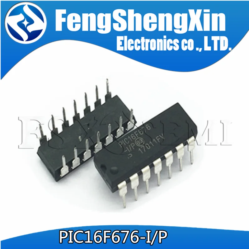 1pcs PIC16F676-I/P DIP14 PIC16F676 DIP PIC16F676-IP DIP-14 8-Bit CMOS Microcontrollers
1pcs PIC16F676-I/P DIP14 PIC16F676 DIP PIC16F676-IP DIP-14 8-Bit CMOS Microcontrollers