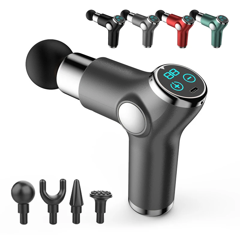 Mini Massage Gun Massager For Neck Body Masajeador Vibrators Led Digital Electric Deep Tissue Relief Massager Pistol Relax
Mini Massage Gun Massager For Neck Body Masajeador Vibrators Led Digital Electric Deep Tissue Relief Massager Pistol Relax