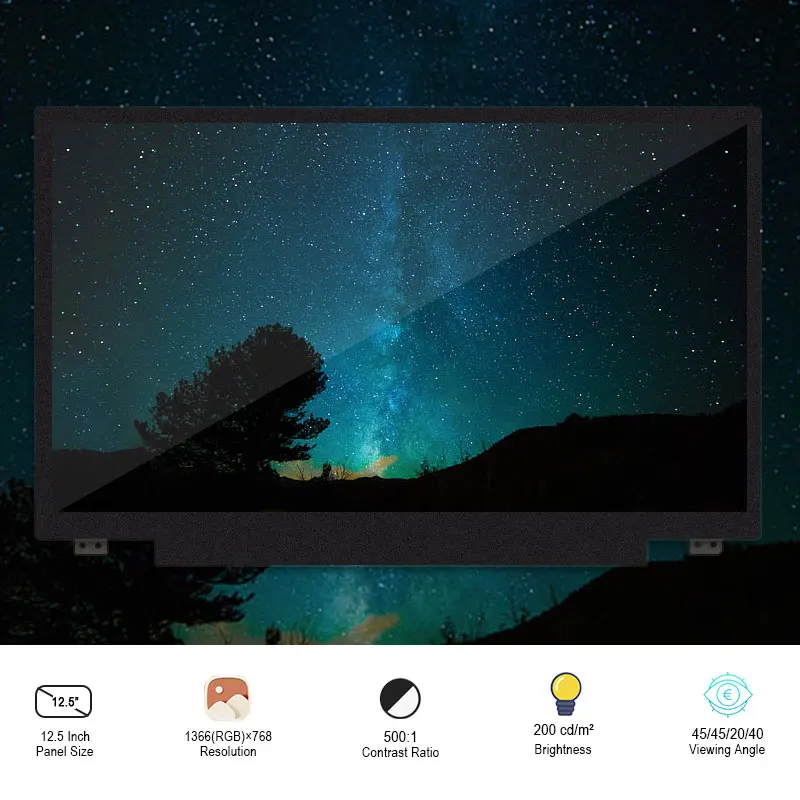 Оригинальный ЖК-экран 12,5 дюйма LVDS NT125WHM-N42 разрешение 1366*768 Яркость 200 Контрастность 500:1 
Оригинальный ЖК-экран 12,5 дюйма LVDS NT125WHM-N42 разрешение 1366*768 Яркость 200 Контрастность 500:1
