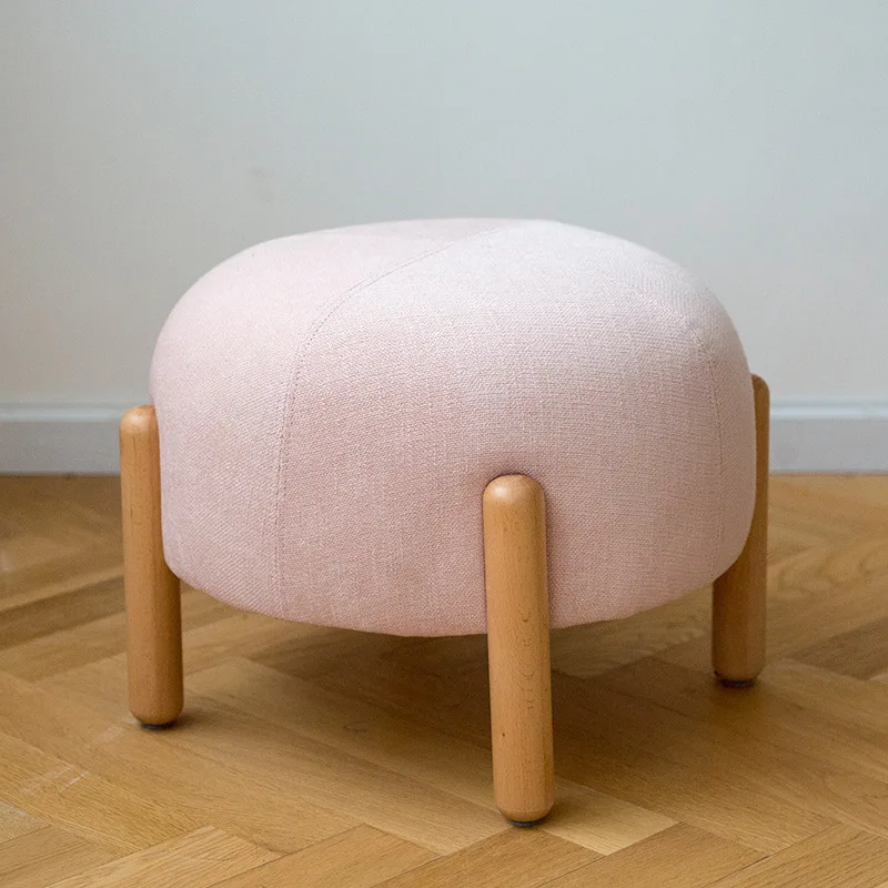 Nordic fabric small stool simple cotton and linen sofa low stool household shoes changing shoes solid wood footstool
Nordic fabric small stool simple cotton and linen sofa low stool household shoes changing shoes solid wood footstool