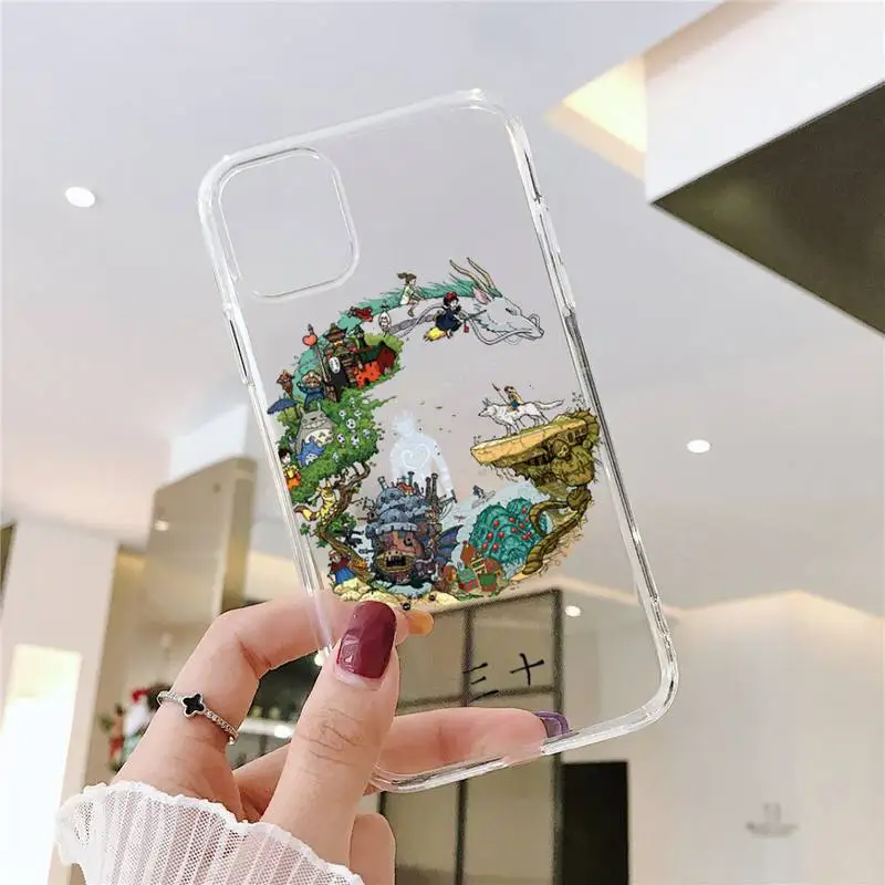 Totoro Spirited Away Ghibli Miyazaki Phone Cases Transparent soft For iphone 5 5s 5c se 6 6s 7 8 11 12 plus mini x xs xr pro max
Totoro Spirited Away Ghibli Miyazaki Phone Cases Transparent soft For iphone 5 5s 5c se 6 6s 7 8 11 12 plus mini x xs xr pro max