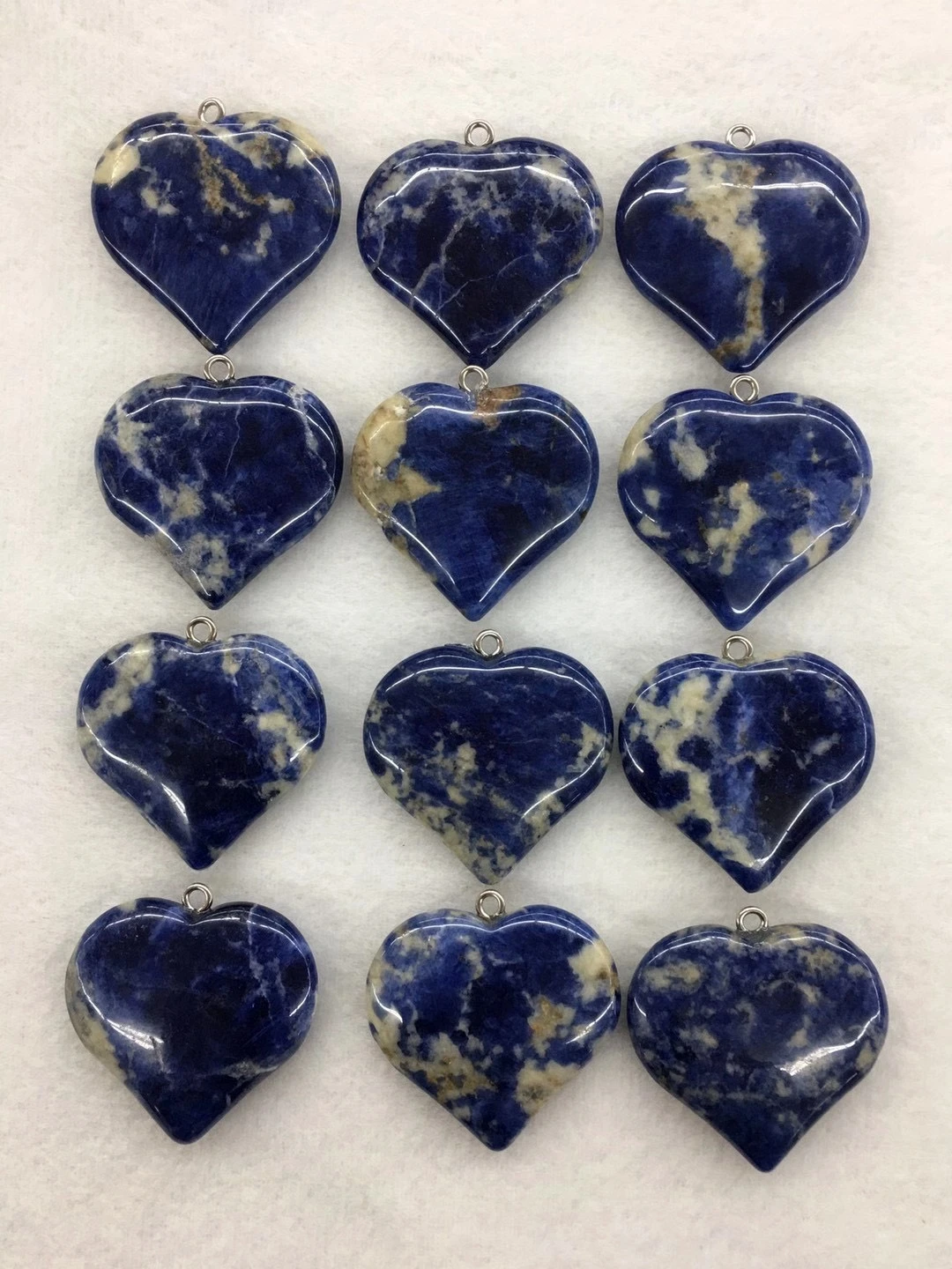 Wholesale 5pcs/pack Natural Sodalite Bead Pendant,40mm Hearts Gem Stone Pendants Stone Jewelry
Wholesale 5pcs/pack Natural Sodalite Bead Pendant,40mm Hearts Gem Stone Pendants Stone Jewelry