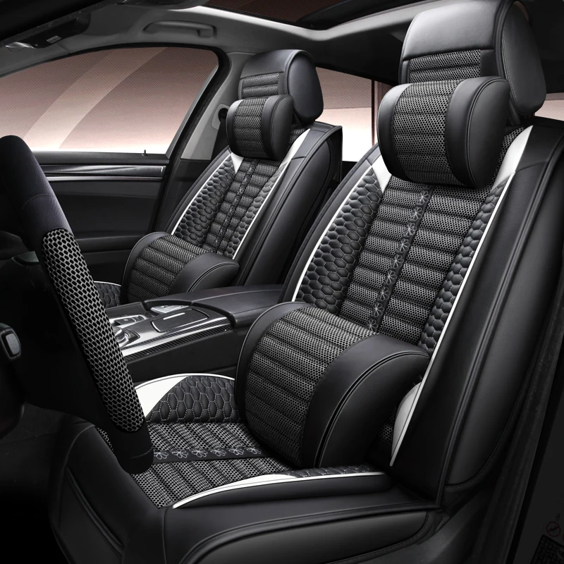 Чехол для автомобильных сидений чехол из льняного волокна land rover discovery 2 3 4 5 sport evoque