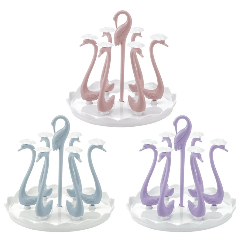68UE Swan Shape Cup Holder Rotating Glass Rack Kitchen Mug Dish Drying Storage Shelf
68UE Swan Shape Cup Holder Rotating Glass Rack Kitchen Mug Dish Drying Storage Shelf