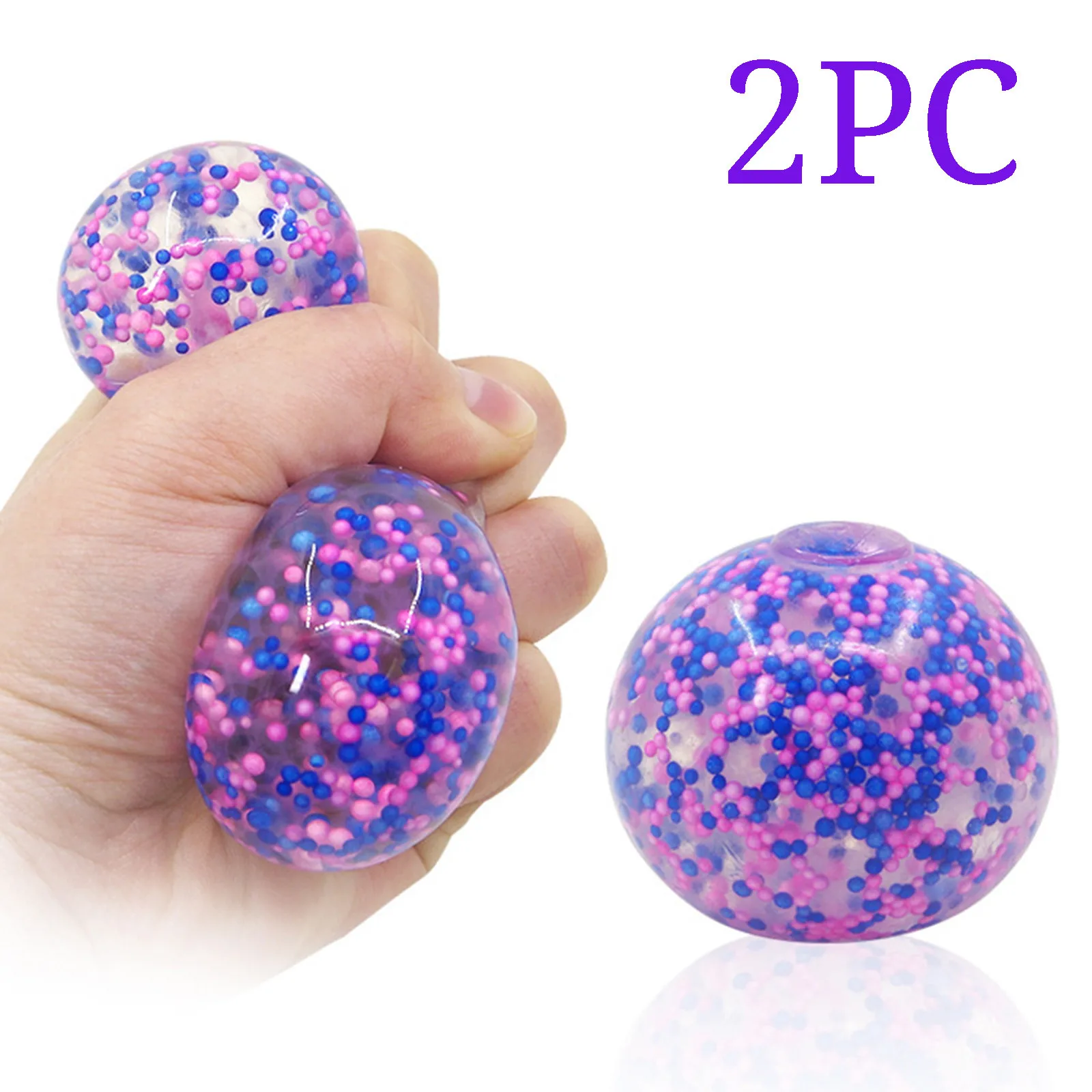 New 1/2/3 Pc Stress Relief Balls Exercise Hand Ball Dna Color Ball For Kids Adults Creative Stress Relief Toys
New 1/2/3 Pc Stress Relief Balls Exercise Hand Ball Dna Color Ball For Kids Adults Creative Stress Relief Toys
