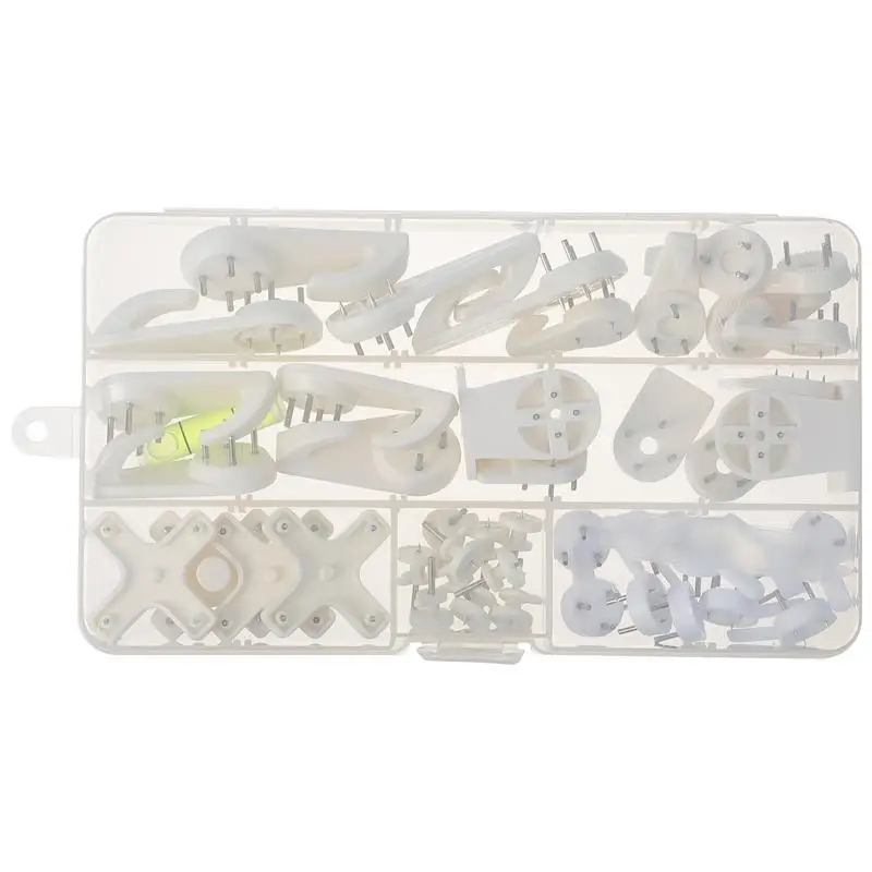 1 Box Nail-free Convenient Simple Picture Photo Hooks Hanging Hooks for Office School Home 
1 Box Nail-free Convenient Simple Picture Photo Hooks Hanging Hooks for Office School Home
